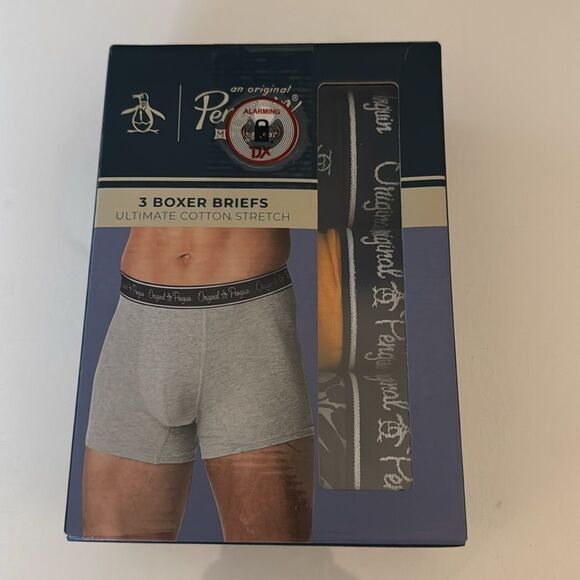 Original Penguin Boxer Briefs Mens Small 3 Pack - Picture 1 of 2